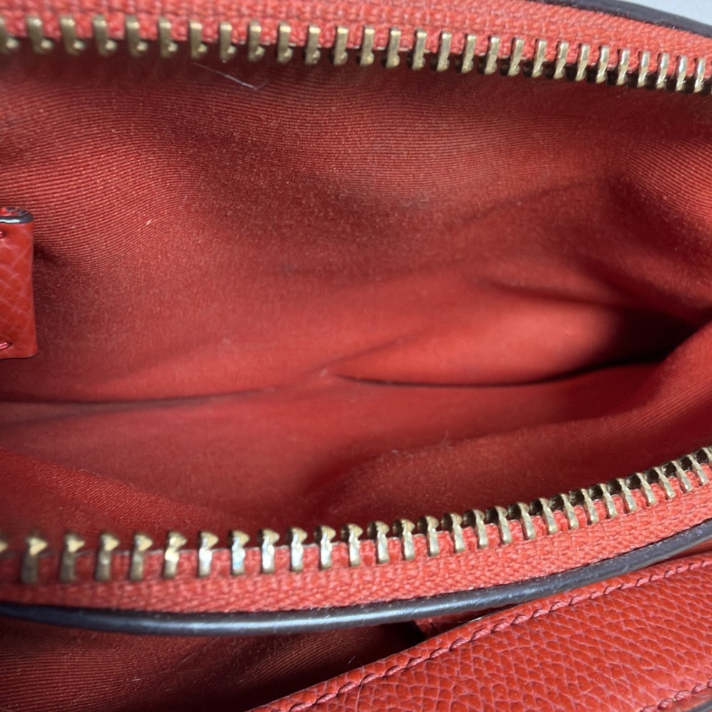Coach Coral Mini Christie Carryall Crossbody Shoulder Bag In Crossgrain Leather - Picture 11 of 14